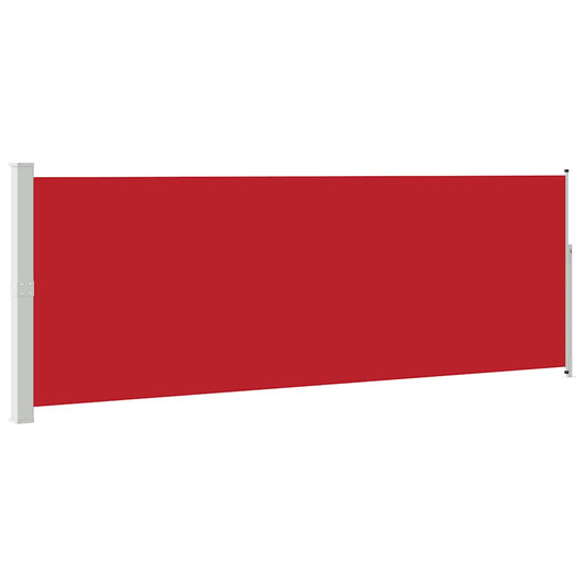 Side Awning | Red | Polyester with PU coating, Steel | 500 x 160 cm Side Awning | Red | Polyester with PU coating, Steel | 500 x 160 cm