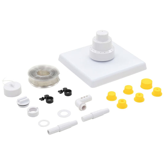 13 Piece Pool Grecian Fountain White 13 Piece Pool Grecian Fountain White