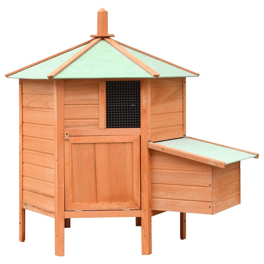 Chicken Cage Solid Pine & Fir Wood 126x117x125 cm Chicken Cage Solid Pine & Fir Wood 126x117x125 cm