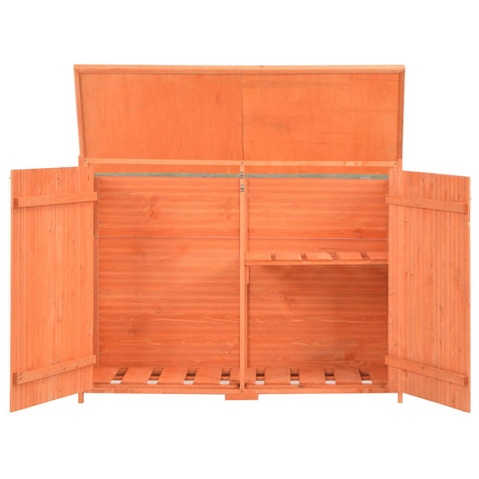 Garden Storage Shed 128x42x91 cm Wood Garden Storage Shed 128x42x91 cm Wood