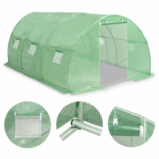 45535 vidaXL Greenhouse 13,5m² 450x300x200 cm 45535 vidaXL Greenhouse 13,5m² 450x300x200 cm