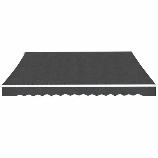Folding Awning Manual Operated 350 cm Anthracite Folding Awning Manual Operated 350 cm Anthracite