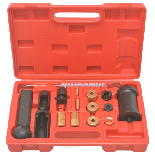 18 Piece Injector Removal & Installer Tool Kit for VAG VW Petrol 18 Piece Injector Removal & Installer Tool Kit for VAG VW Petrol