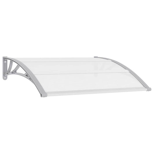 45628 vidaXL Door Canopy Grey 120x100 cm PC 45628 vidaXL Door Canopy Grey 120x100 cm PC