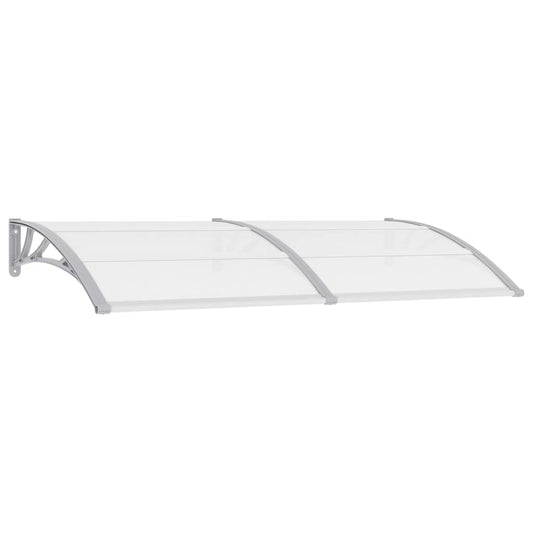 Door Canopy Grey 200x100 cm PC Door Canopy Grey 200x100 cm PC