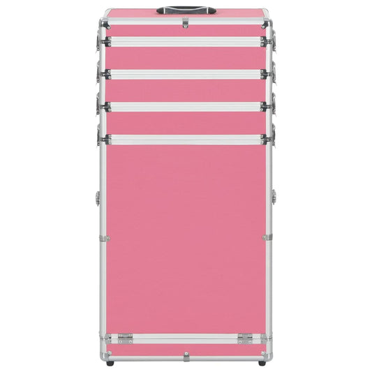 Make-up Trolley Aluminium Pink Make-up Trolley Aluminium Pink