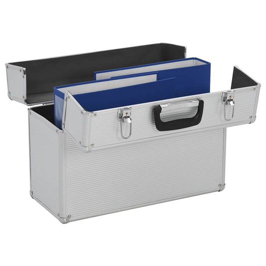 Tool Case 47x36x20 cm Silver Aluminium Tool Case 47x36x20 cm Silver Aluminium