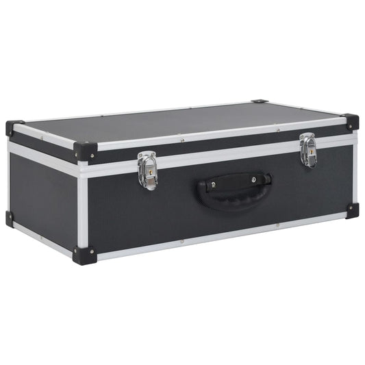 CD Case for 80 CDs Aluminium ABS Black CD Case for 80 CDs Aluminium ABS Black