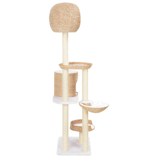 170734 vidaXL Cat Tree with Sisal Scratching Post Seagrass 170734 vidaXL Cat Tree with Sisal Scratching Post Seagrass