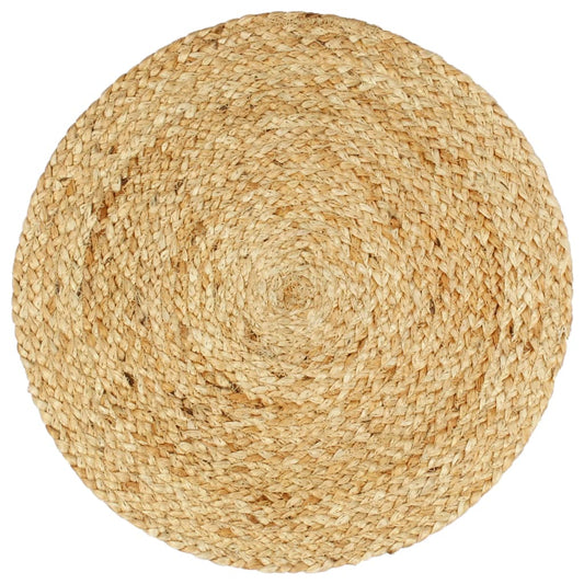 Placemats 6 pcs Plain Natural 38 cm Round Jute Placemats 6 pcs Plain Natural 38 cm Round Jute