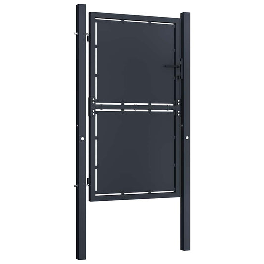 144520 vidaXL Garden Gate Steel 100x150 cm Anthracite 144520 vidaXL Garden Gate Steel 100x150 cm Anthracite