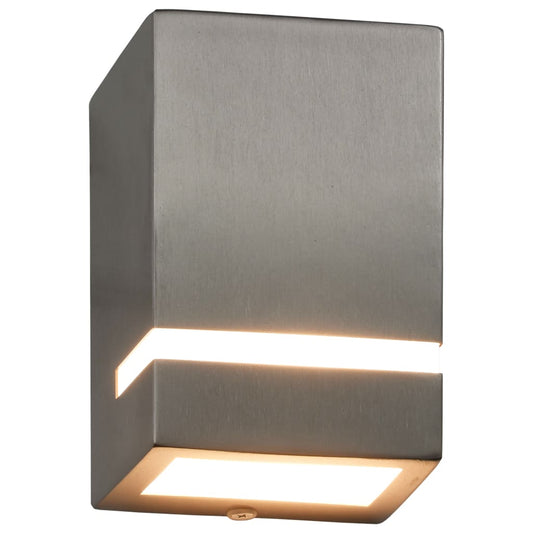 Wall Light | Set of 2 | Silver | Stainless steel | Medium | Wall Light Wall Light | Set of 2 | Silver | Stainless steel | Medium | Wall Light
