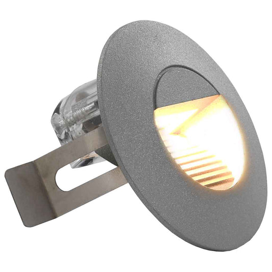 Outdoor LED Wall Lights 6 pcs 2 W Silver Round Outdoor LED Wall Lights 6 pcs 2 W Silver Round