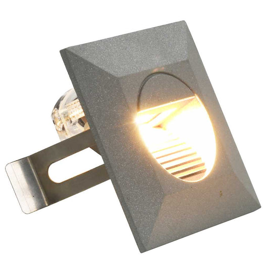 Outdoor LED Wall Lights 6 pcs 2 W Silver Square Outdoor LED Wall Lights 6 pcs 2 W Silver Square