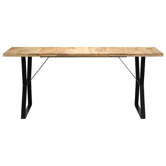 247945 vidaXL Dining Table 180x90x76 cm Solid Mango Wood 247945 vidaXL Dining Table 180x90x76 cm Solid Mango Wood