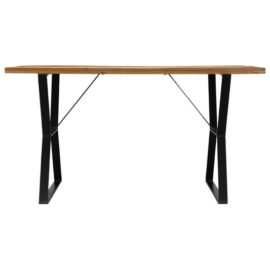 Dining Table 140x80x76 cm Solid Reclaimed Wood Dining Table 140x80x76 cm Solid Reclaimed Wood