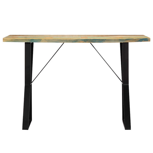 Dining Table | Multicolour | Solid reclaimed wood and powder-coated iron Dining Table | Multicolour | Solid reclaimed wood and powder-coated iron