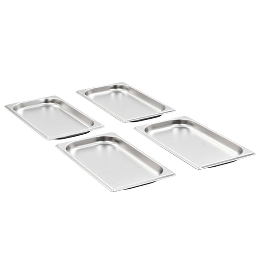 Gastronorm Containers 12 pcs GN 1/3 20 mm Stainless Steel Gastronorm Containers 12 pcs GN 1/3 20 mm Stainless Steel