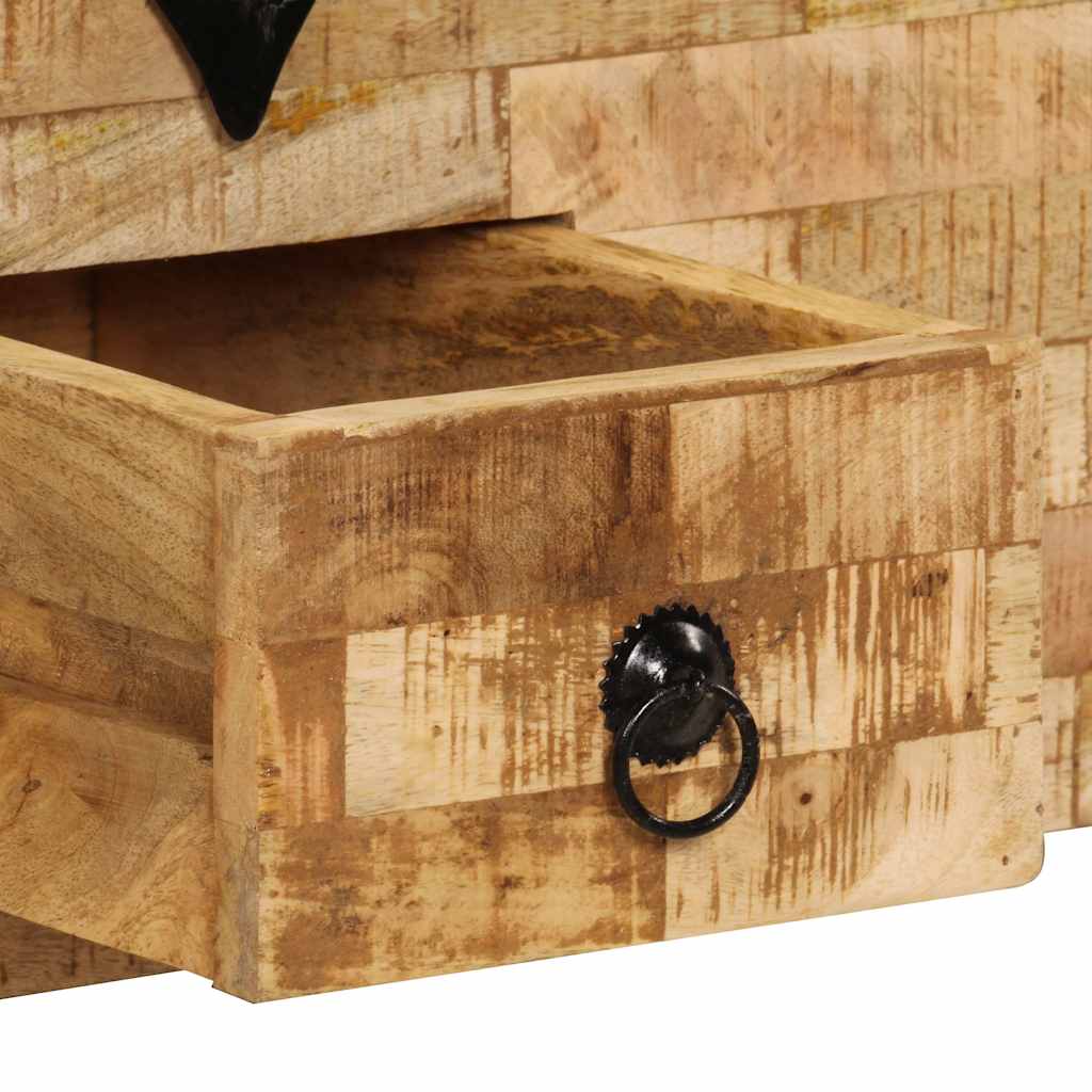 247327 vidaXL Coffee Table Solid Mango Wood 80x40x35 cm