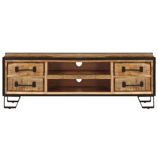 TV Cabinet with Drawers 120x30x40 cm Solid Mango Wood TV Cabinet with Drawers 120x30x40 cm Solid Mango Wood