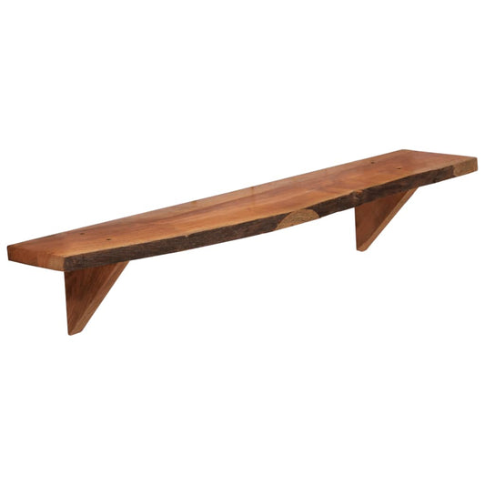 Wall Shelf | Set of 2 | Varied wood grain | Solid Acacia Wood | Medium Wall Shelf | Set of 2 | Varied wood grain | Solid Acacia Wood | Medium