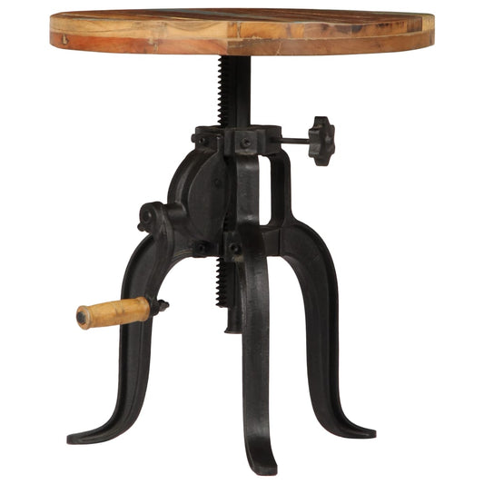 Side Table | Varies | Solid reclaimed wood, powder-coated cast iron Side Table | Varies | Solid reclaimed wood, powder-coated cast iron
