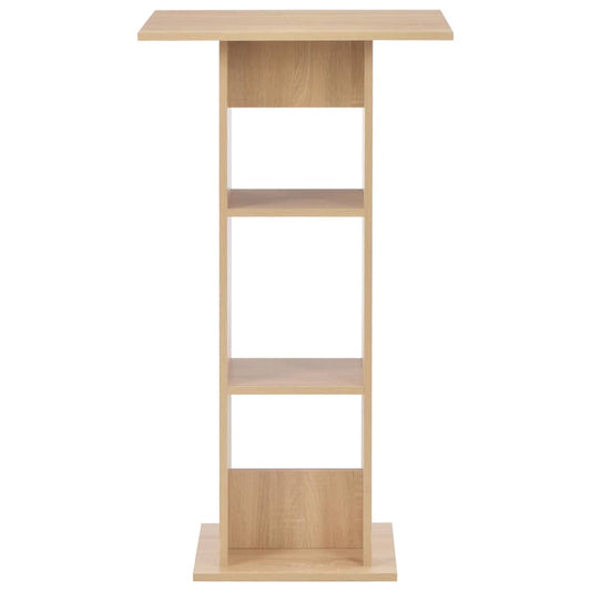 Bar Table Oak 60x60x110 cm Bar Table Oak 60x60x110 cm