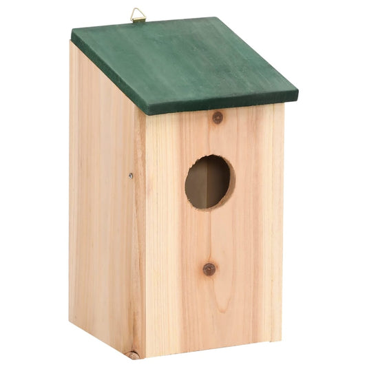 Bird Houses 8 pcs Wood 12x12x22 cm Bird Houses 8 pcs Wood 12x12x22 cm