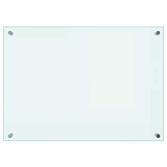 Kitchen Backsplash Milk 70 x 50 cm Tempered Glass Kitchen Backsplash Milk 70 x 50 cm Tempered Glass