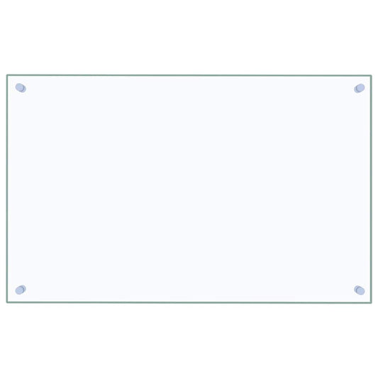 Kitchen Backsplash Transparent 80 x 50 cm Tempered Glass Kitchen Backsplash Transparent 80 x 50 cm Tempered Glass