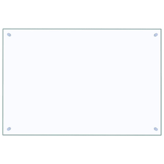 Kitchen Backsplash Transparent 90 x 60 cm Tempered Glass Kitchen Backsplash Transparent 90 x 60 cm Tempered Glass