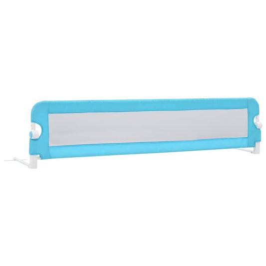 Toddler Safety Bed Rail Blue 180x42 cm Polyester Toddler Safety Bed Rail Blue 180x42 cm Polyester