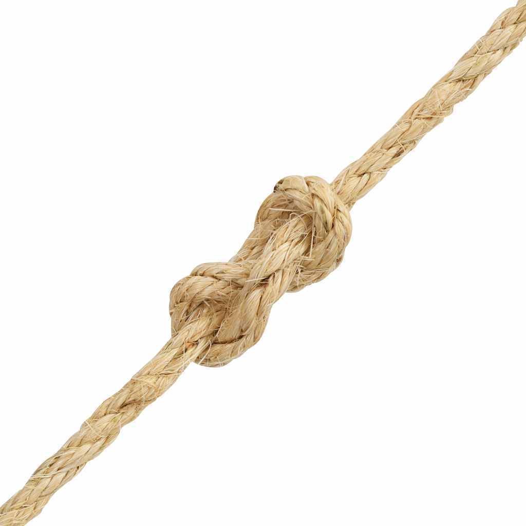 144794 vidaXL Rope 100% Sisal 8 mm 100 m