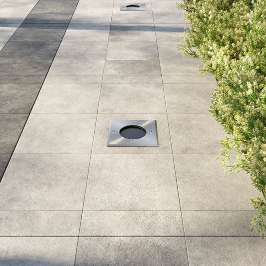 Outdoor Ground Lights 3 pcs Square Outdoor Ground Lights 3 pcs Square