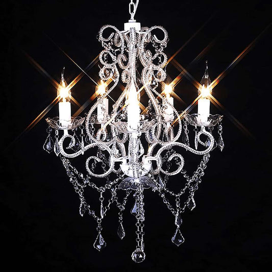 Chandelier with 2800 Crystals E14 Chandelier with 2800 Crystals E14