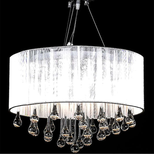 Chandelier | Chrome | Metal | Medium | Decorative Inlays | Chandelier Chandelier | Chrome | Metal | Medium | Decorative Inlays | Chandelier