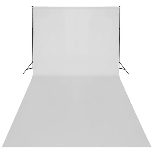 Backdrop Cotton without Stand White 600x300 cm Backdrop Cotton without Stand White 600x300 cm