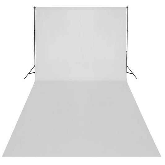 Backdrop Cotton without Stand White 600x300 cm Backdrop Cotton without Stand White 600x300 cm