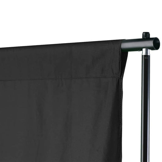 160061 vidaXL Photo Backdrop Support System 600x300 cm Black 160061 vidaXL Photo Backdrop Support System 600x300 cm Black