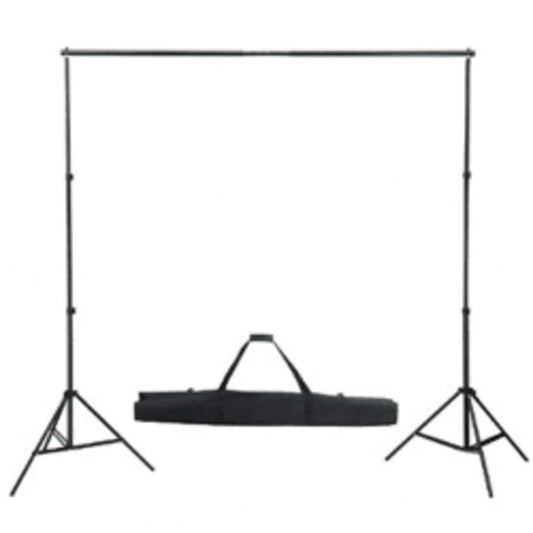 160066 vidaXL Backdrop Support System 300 x 300 cm Green 160066 vidaXL Backdrop Support System 300 x 300 cm Green
