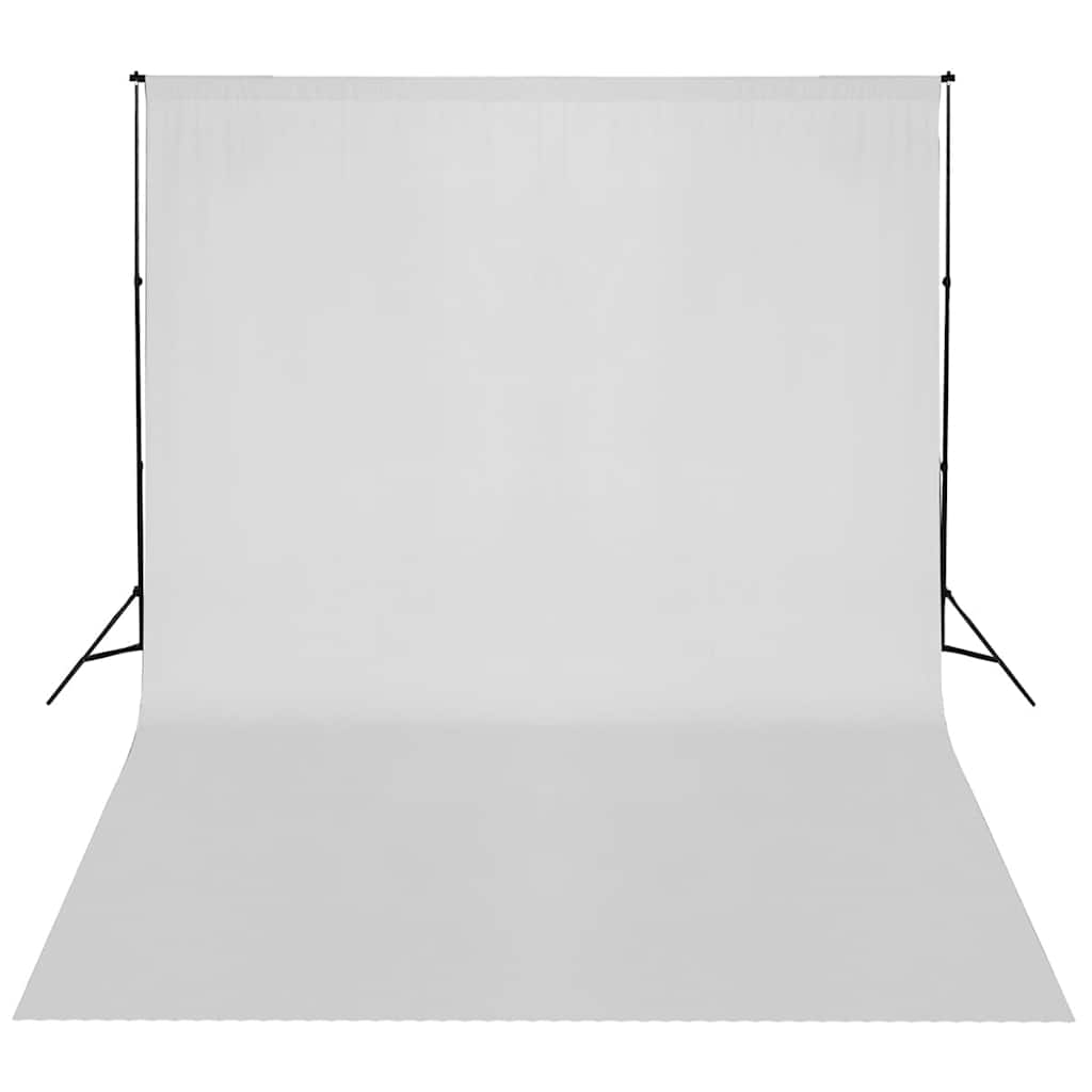 160068 vidaXL Backdrop Support System 300 x 300 cm White
