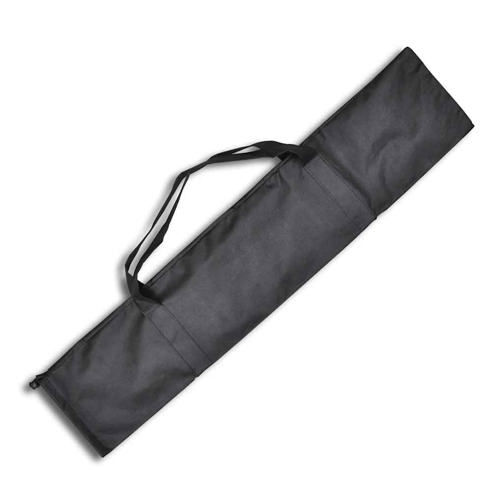 160070 vidaXL Backdrop Support System 500 x 300 cm Black