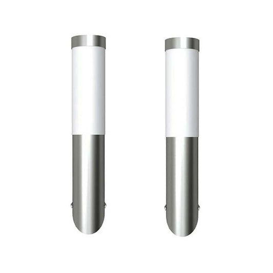 Outdoor Wall Lights 2 pcs Stainless Steel Outdoor Wall Lights 2 pcs Stainless Steel