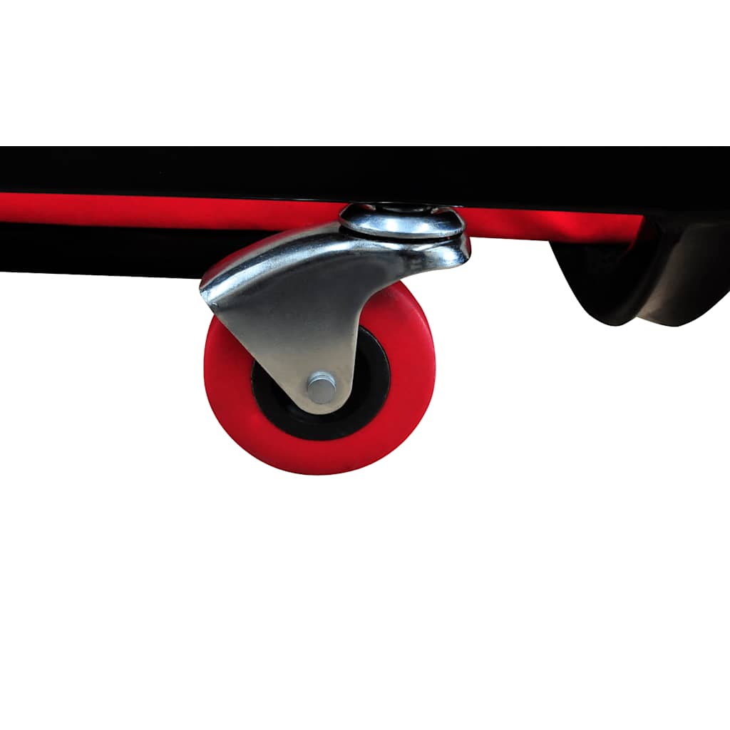 140205 vidaXL Car Creeper with 6 Wheels Adjustable