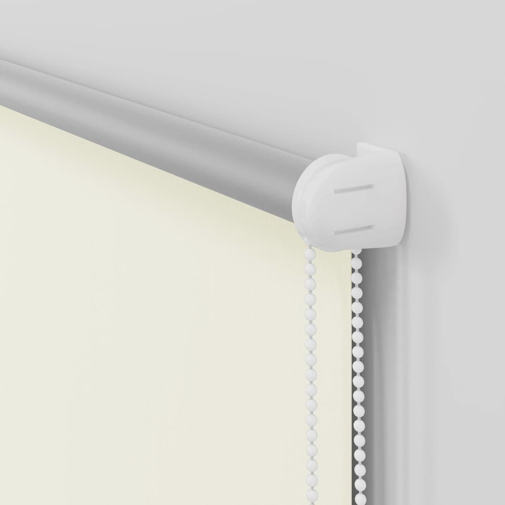 Roller blind blackout 144.4x230 cm Fabric Width 140 cm off white