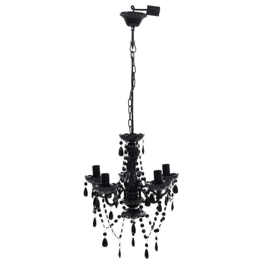 Artificial Crystal Glass Ceiling Light | Black Artificial Crystal Glass Ceiling Light | Black