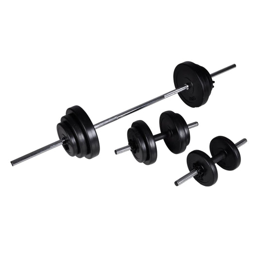 Barbell +2 Dumbbell Set 30.5kg Barbell +2 Dumbbell Set 30.5kg