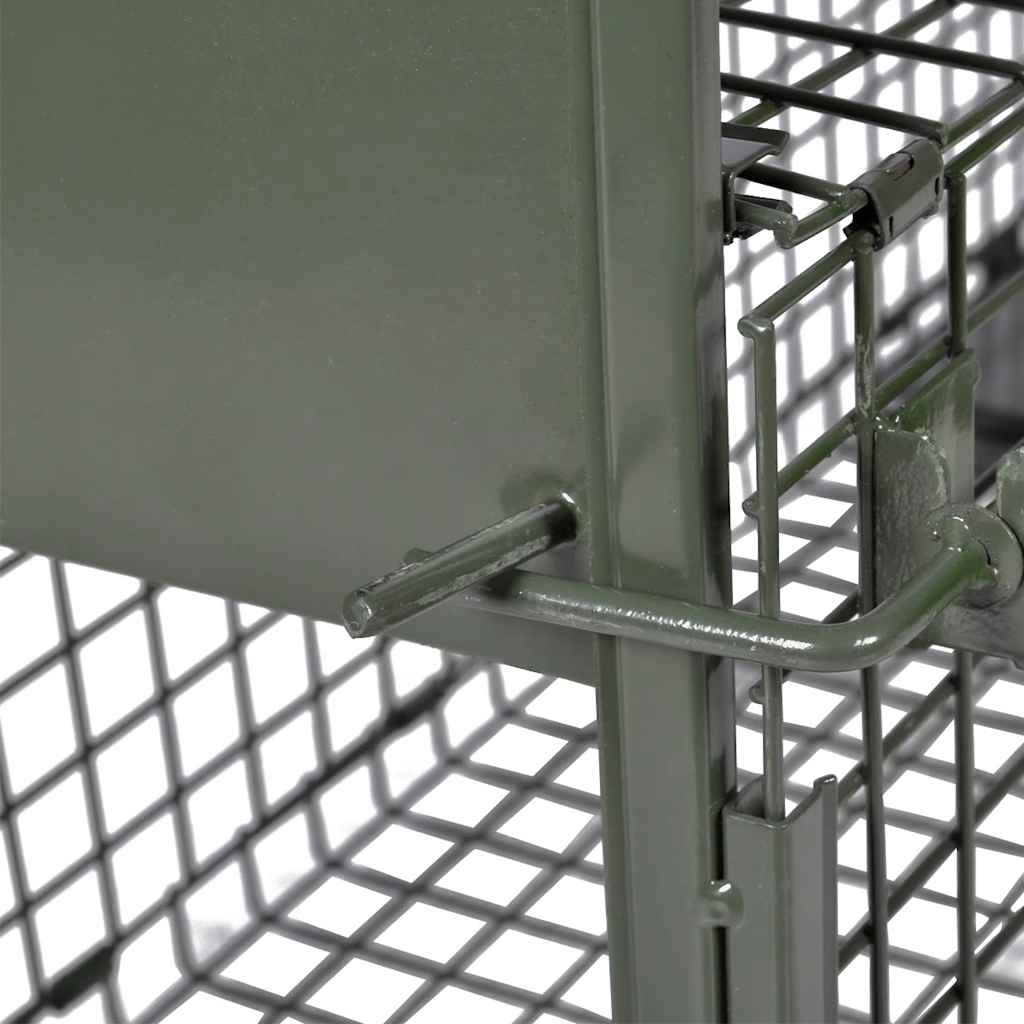 170072 vidaXL Life Trap with 1 Door