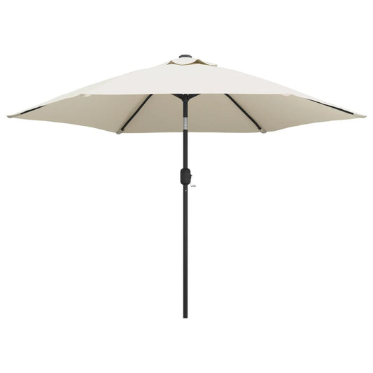 Parasol Sand White 3m Steel Pole Parasol Sand White 3m Steel Pole