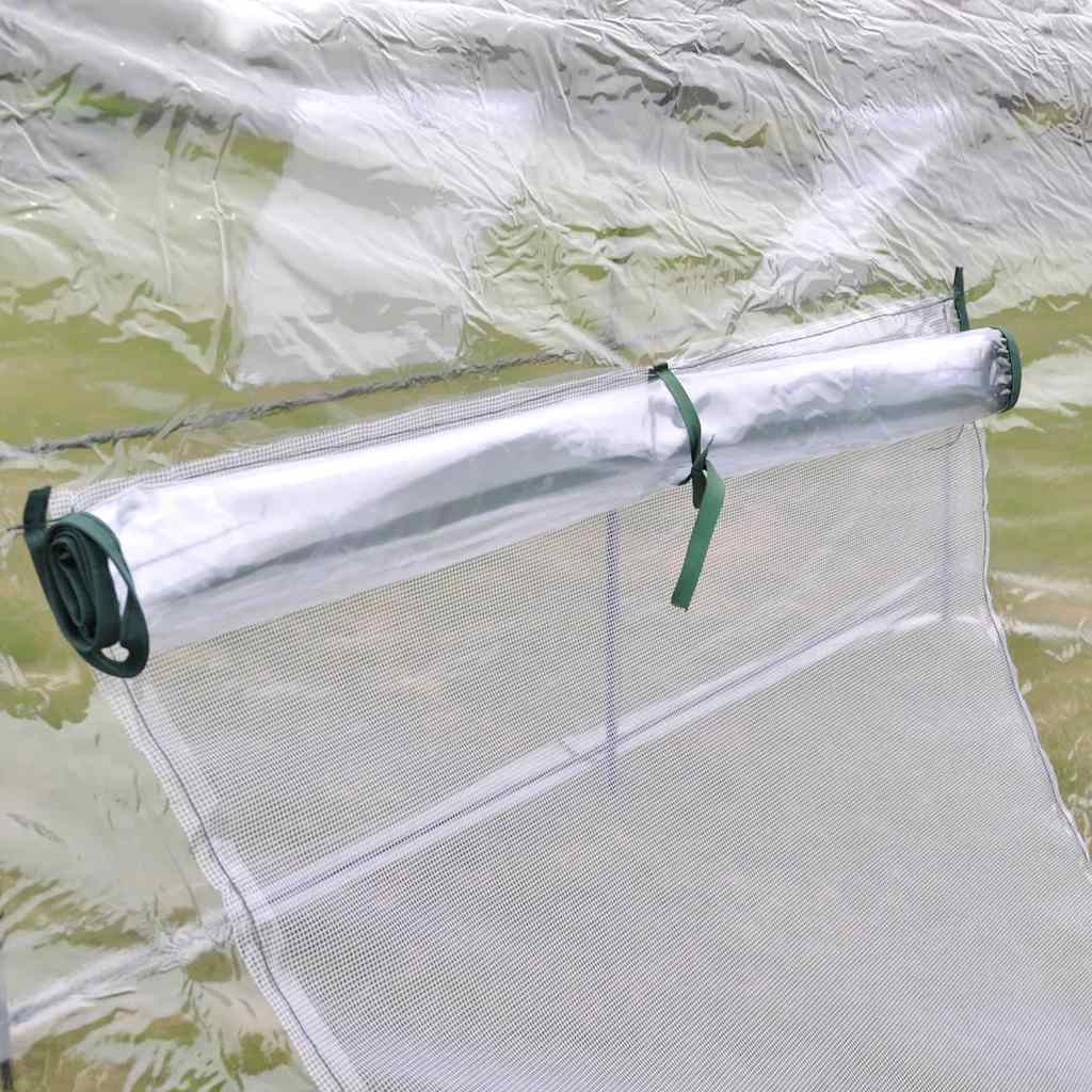 Greenhouse | Transparent | PVC, Powder-Coated Steel | Large | Portable